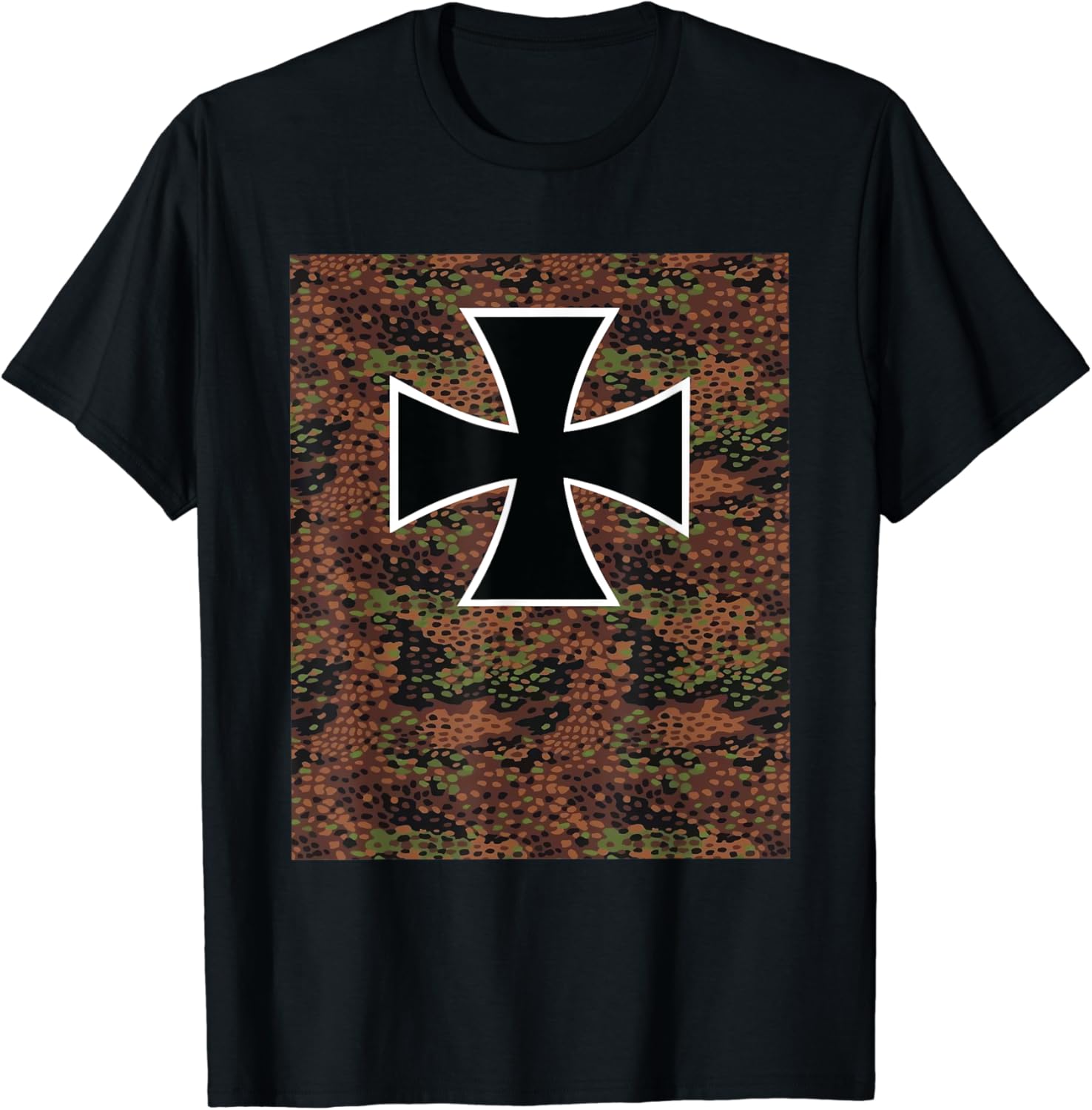 Eisernes Kreuz auf Tarndruck TShirt Amazon.de Bekleidung